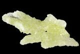 Lemon-Yellow Brucite Formation - Balochistan, Pakistan #108030-1